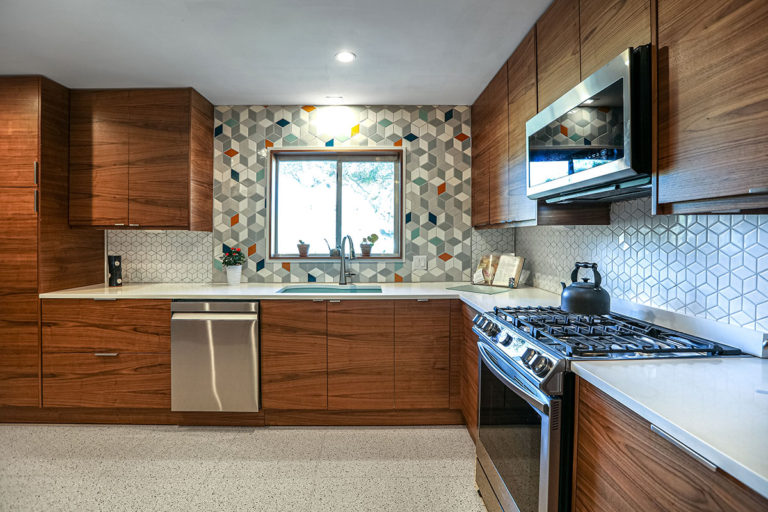 Mid-Century Modern Kitchen Transformation in La Jolla