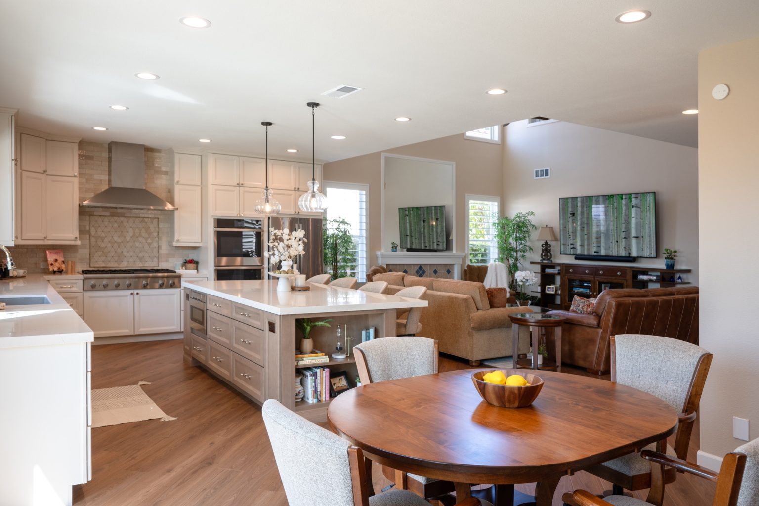 Open-Concept Living Space Renovation in North Park