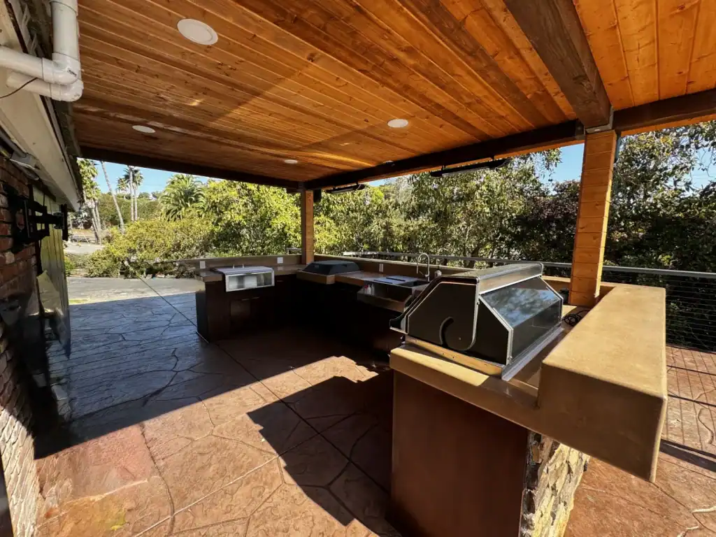 Custom Patio Outdoor Kitchen Installation in Fallbrook, CA