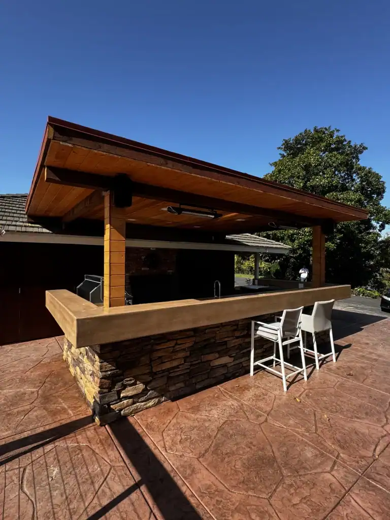 Patio Outdoor Kitchen Installation